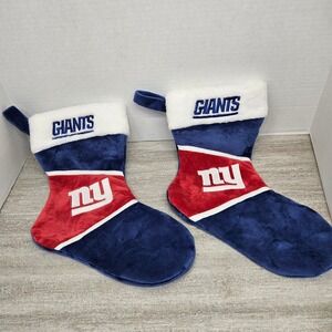 New York Giants NFL Christmas Stocking Holiday Decor Home Football Fan Gift